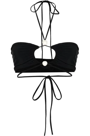 MAGDA BUTRYM Beaded cut-out bikini bottoms