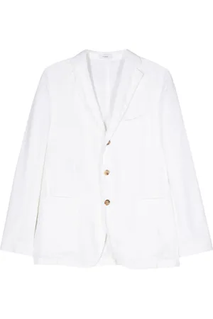 Boglioli Single-breasted linen blazer