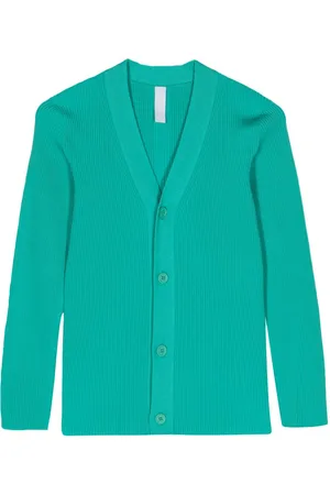 CFCL Fully ribbed V-neck cardigan