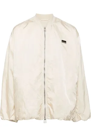 OAMC Bacchus logo-plaque bomber jacket