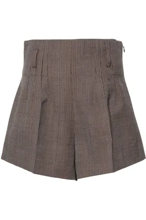 Prada High-waist tailored shorts
