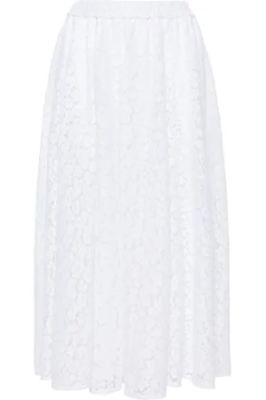 Michael Kors Lace-overlay skirt