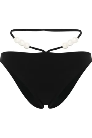 MAGDA BUTRYM Beaded halterneck bikini top