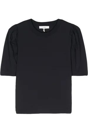 Frame Puff-sleeve organic cotton T-shirt