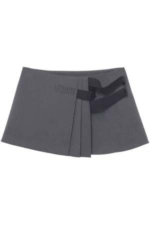 Hyein Seo Pleated wrap miniskirt