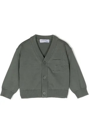 Emporio Armani V-neck cropped cardigan