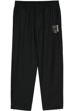 UNDERCOVER Logo-appliqué straight trousers