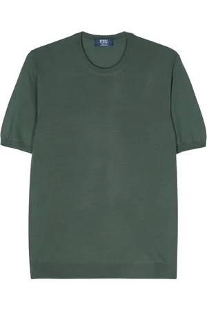 FEDELI Virgin wool fine-knit jumper
