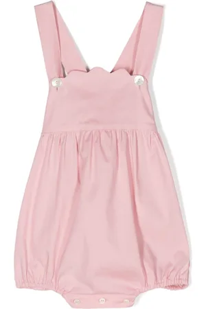 Mariella Ferrari Scalloped cotton romper