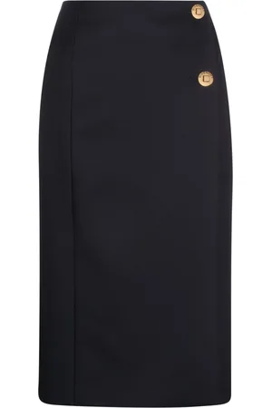 Givenchy Wool-blend straight skirt