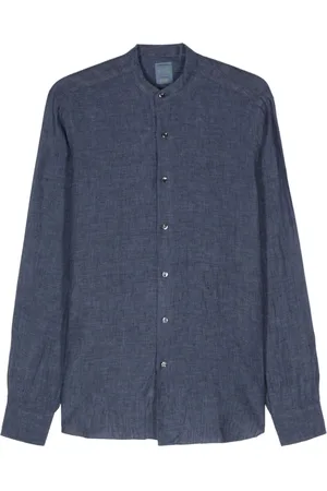 BARBA Long-sleeve linen shirt