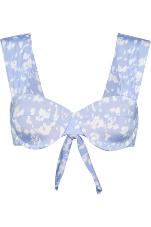 Evarae Audrey leopard bikini top