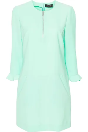 Dsquared2 Round-neck shift minidress