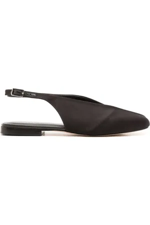Studio Chofakian Square-toe leather pumps