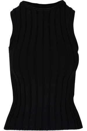 Khaite The Manu ribbed-knit tank top