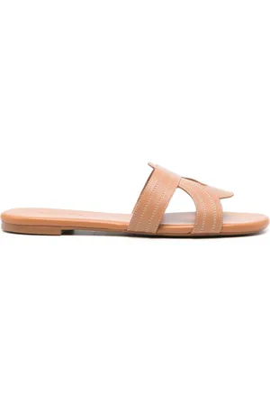 Robert Clergerie Ivory leather sandals