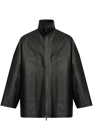 FEAR OF GOD High-neck faux-leather jacket