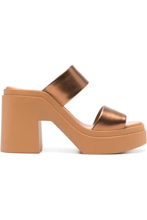 Robert Clergerie Next 110mm leather sandals
