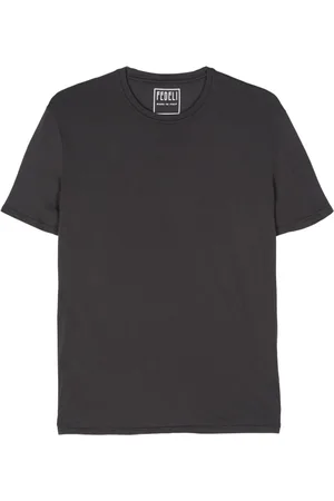 FEDELI Short-sleeve cotton T-shirt