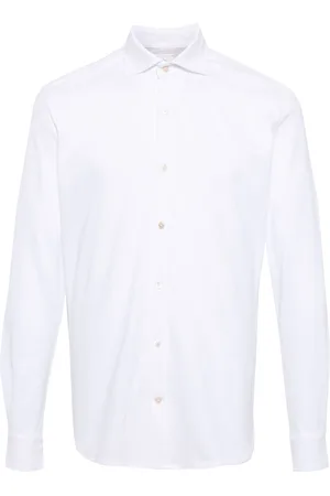 ELEVENTY Classic-collar cotton shirt