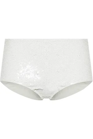 P.A.R.O.S.H. Sequined high-waisted bikini bottoms