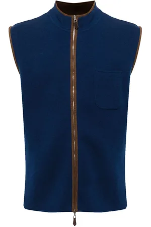 N.PEAL Shaftsbury organic cashmere gilet