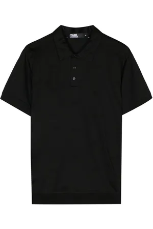 Karl Lagerfeld K/Signature cotton polo shirt