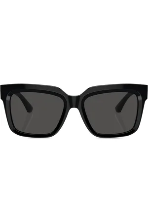 Burberry Logo-plaque square-frame sunglasses