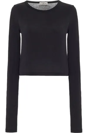 ÉTERNE Crew-neck long-sleeved top