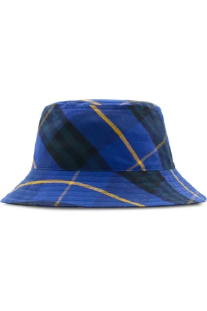 Burberry Checked cotton bucket hat
