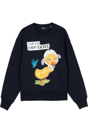 EgonLab Graphic-print cotton sweatshirt