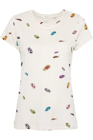 RAG&BONE Beetle-print Pima cotton t-shirt