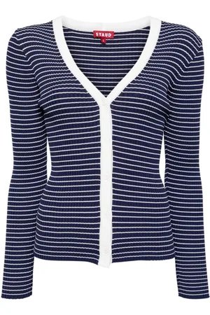 Staud Cargo striped cardigan