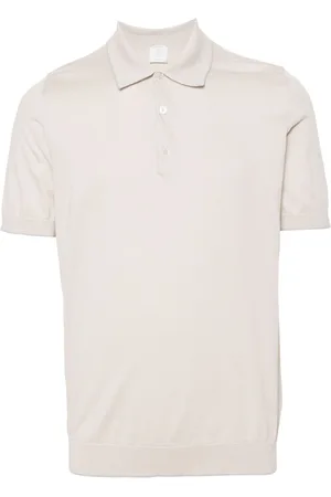 ELEVENTY Fine-ribbed polo shirt