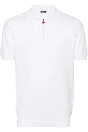 Kiton Fine-ribbed polo shirt