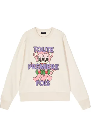 EgonLab Graphic-print cotton sweatshirt