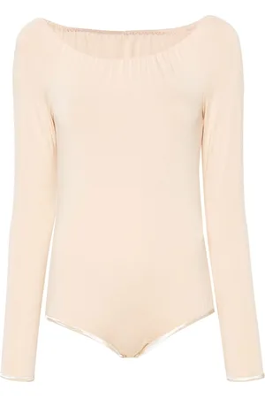 Ioana Ciolacu Off-shoulder long-sleeve bodysuit