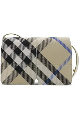 Burberry Snip checked shoulder bag