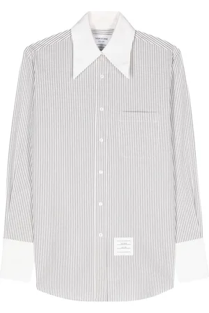 Thom Browne Striped cotton shirt