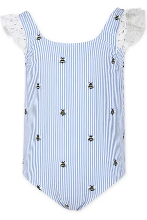 MC2 SAINT BARTH Tilda stripe-print swimsuit