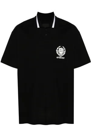 Givenchy Logo-embroidered cotton polo shirt