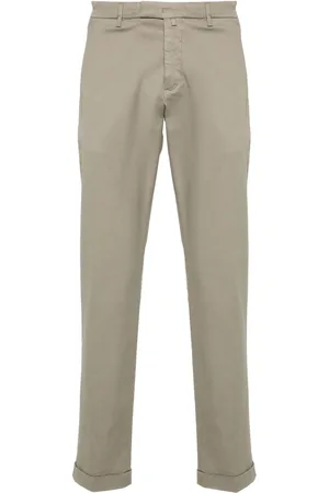 BRIGLIA Slim-cut chino trousers