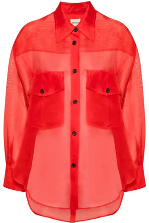 Khaite Mahmet silk shirt