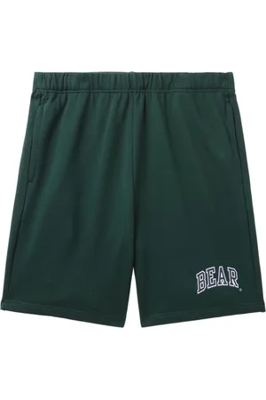 Chocoolate Logo print cotton shorts