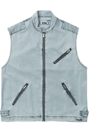 Izzue Zip-up denim gilet