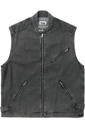 Izzue Zip-up denim gilet