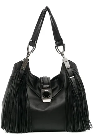 Céline Dimitri fringed tote bag
