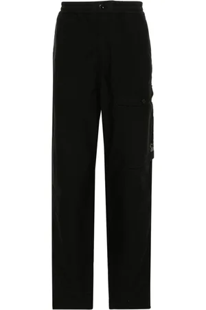 C.P. Company Logo-embroidered cargo trousers