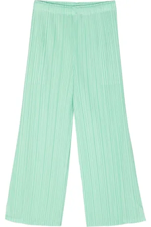 PLEATS PLEASE ISSEY MIYAKE Pleated cropped trousers