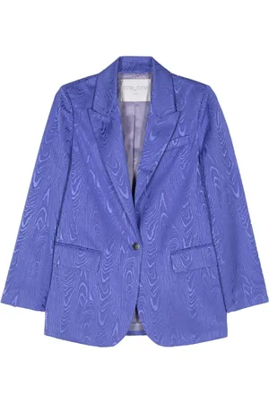 FORTE FORTE Moire-effect blazer